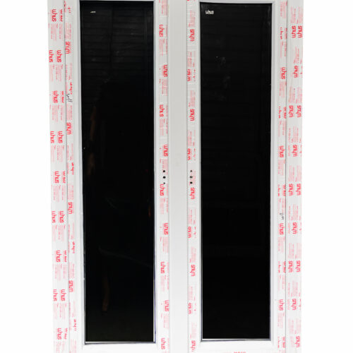 Evoto 3007-37 x 50 inches Hurricane Impact Casement Window - PVC Tinted Grey