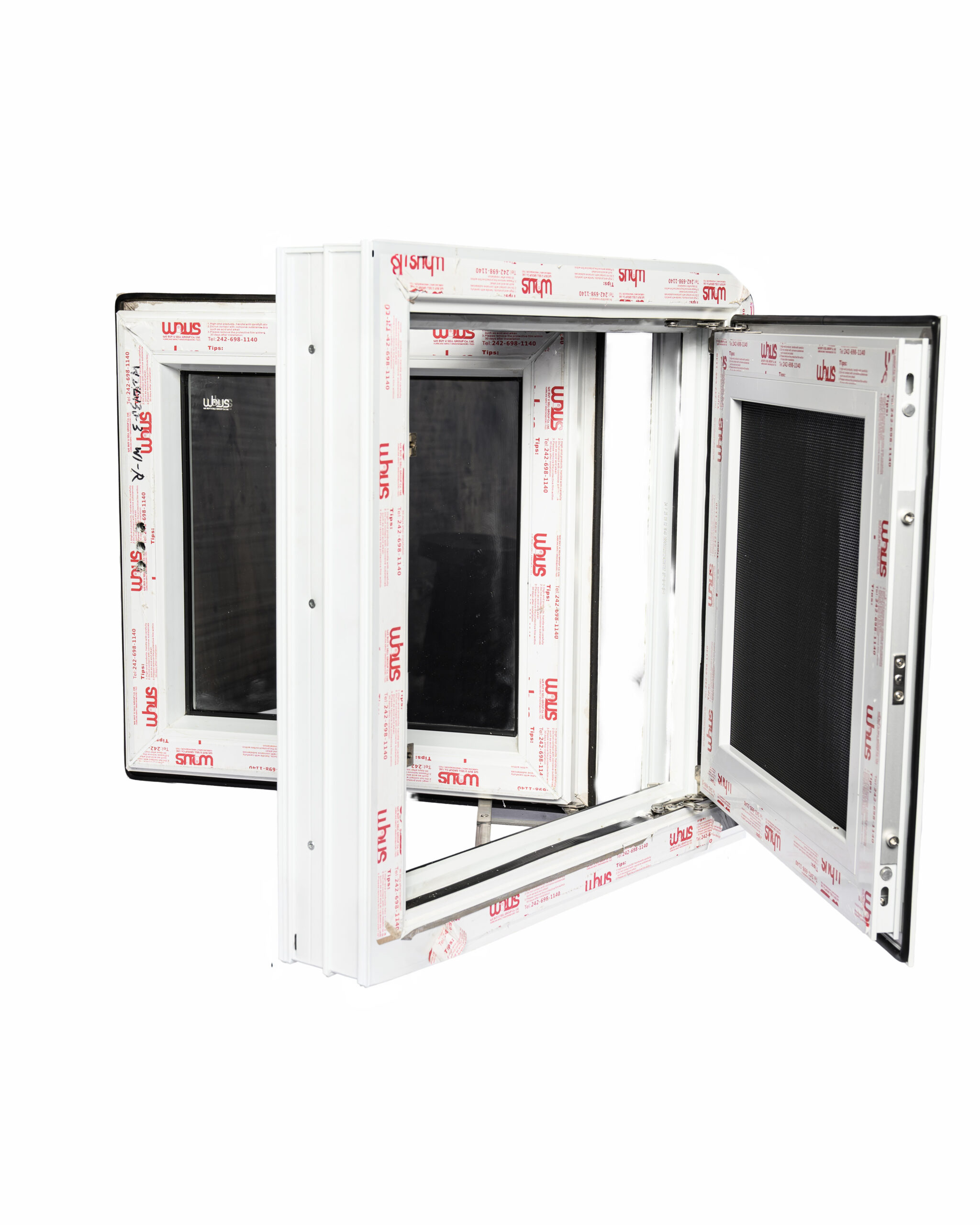 3051 - 26 X 26(L) CASEMNET WINDOW with SCREEN ATTACHED- LEFT SWING