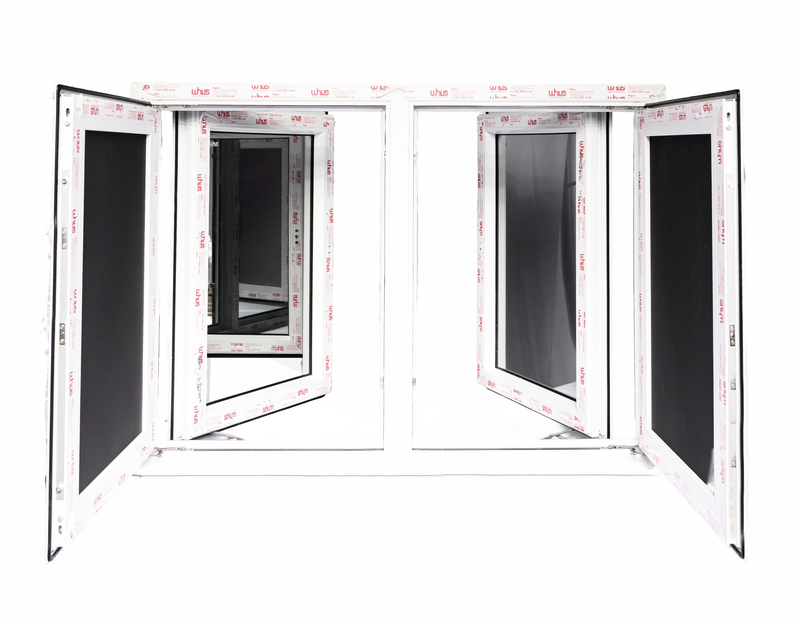 3046 - 53 X 50 CASEMENT WINDOW with SCREEN ATTACHED