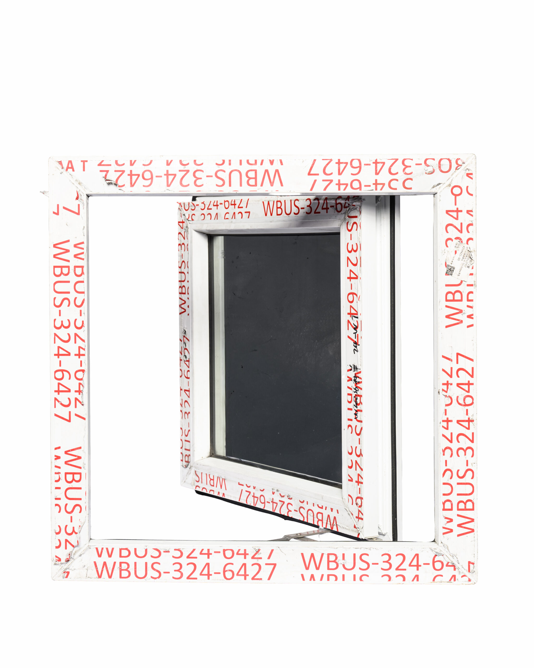 3001 - 24 X 24 HURRICANE IMPACT CASEMENT WINDOW- PVC