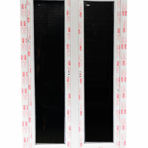 3007-37 x 50 inches Hurricane Impact Casement Window - PVC Tinted Grey