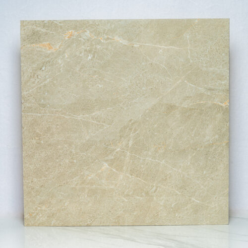 7022-DSI15  Light Grey Glossy Tile (Cerdomus Beige Light Grey) (24 x 24 )