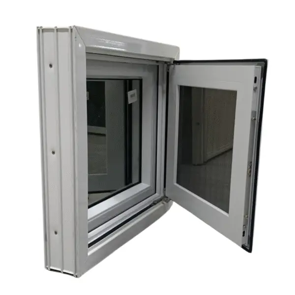 3049- 24 x 24(L)  CASEMENT WINDOW with SCREEN ATTACHED- LEFT SWING
