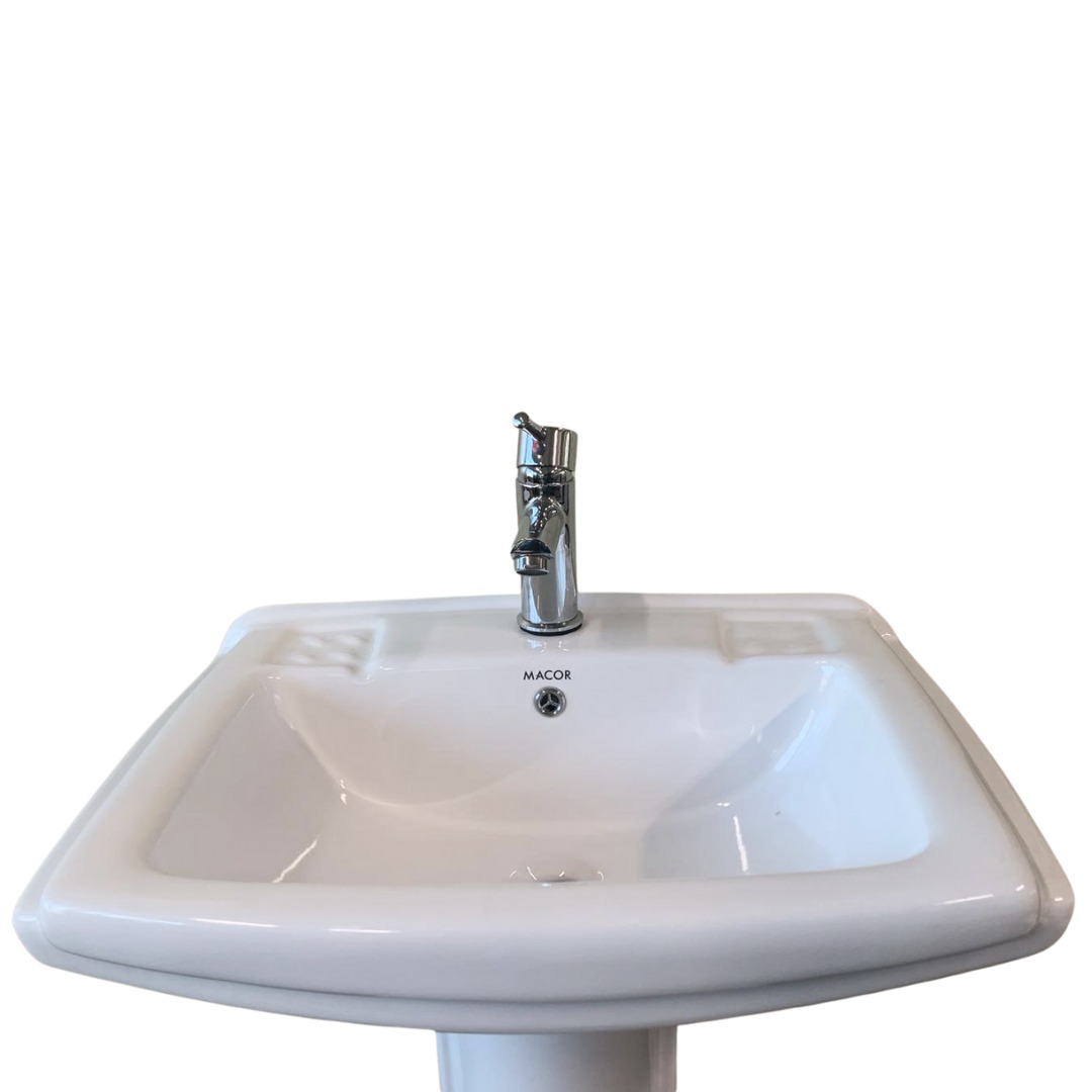 Sophia Pedestal Sink 6899/6844 - Image 2