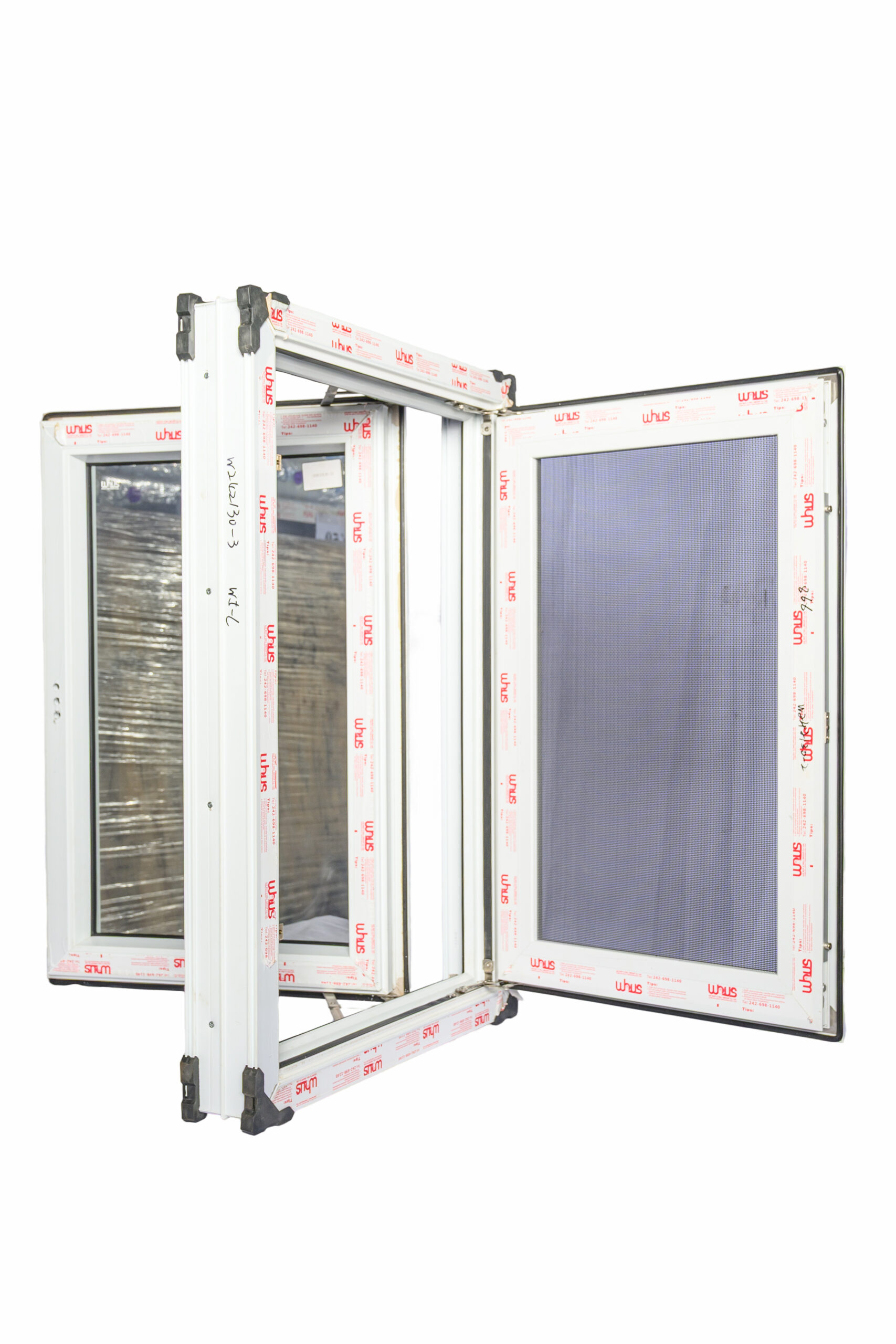 3090 - 26 X 38(R) CASEMENT WINDOWS with SCREEN ATTACHED - RIGHT SWING - Image 2