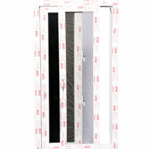 4007 - 37 x 50 Hurricane impact Siding Window Pvc- Tinted Grey