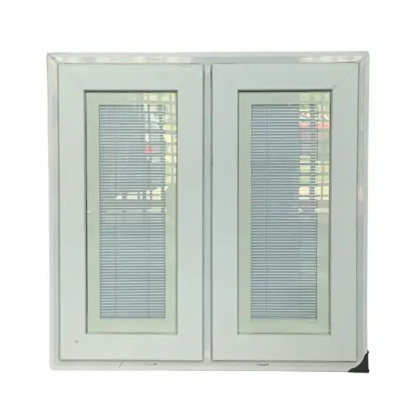 3040 - 37 x 38 CASEMENT WINDOW WITH BLINDS - WITH ATTACHED SCREENS