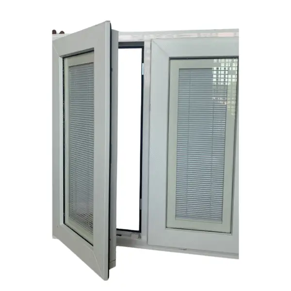 3040 - 37 x 38 CASEMENT WINDOW WITH BLINDS - WITH ATTACHED SCREENS - Image 4
