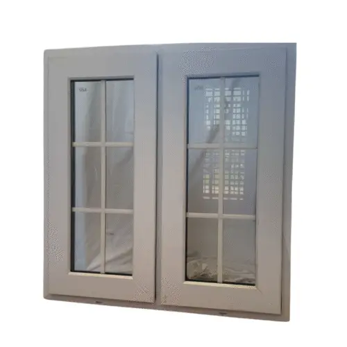 3026 - 37 x 38 Colonial Casement Window PVC - Tinted Grey