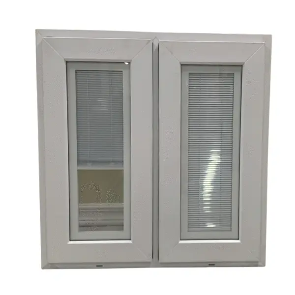 3040 - 37 x 38 CASEMENT WINDOW WITH BLINDS - WITH ATTACHED SCREENS - Image 5