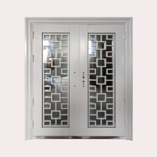 60 x 80 Roman Key Anti-Theft Steel Door