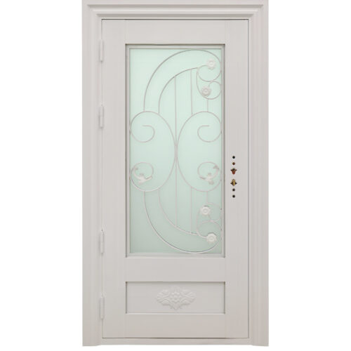23 25SD (158) 38 X 80 WHITE ZEN STEEL DOOR - L (137)