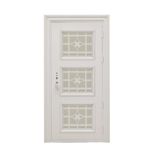 4 25SD(164) - 38x 80 WHITE STAR STEEL DOOR L (149)
