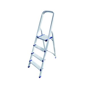 4 Step Aluminum Steel Ladder