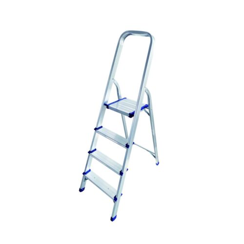 4 Step Aluminum Steel Ladder