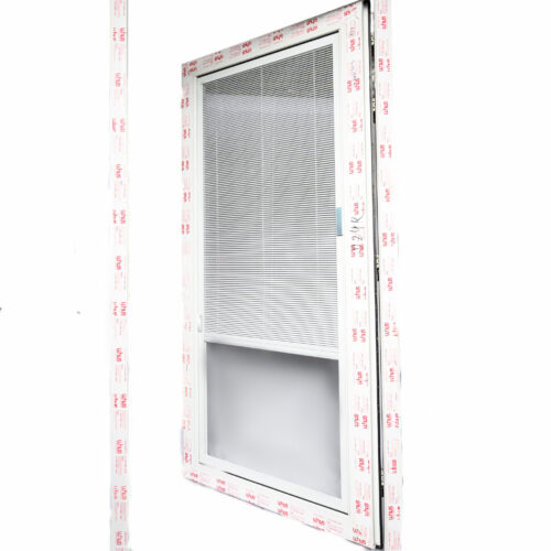 5060-40.5x82.5 Hurricane Impact Casement Door with Blinds (Right Swing)