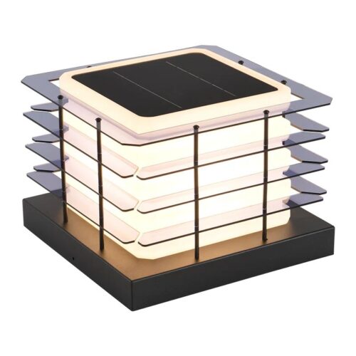 2031 - Solar Light - Black Grid (38x38x30)