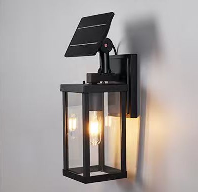 2021 - Solar Light - Black Rectangle (45x28x23.5)