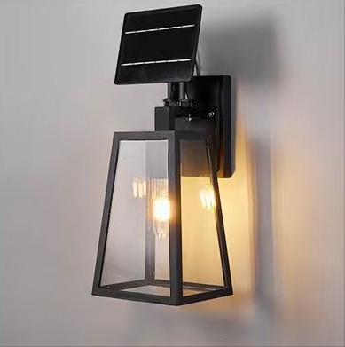 2024 - Solar Light - Black Triangular (25x23x59)