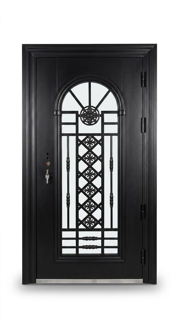 26SD (328) - 38 X 80 (R) Black Spectrum Anti-Theft Steel Door- Right Swing (51)