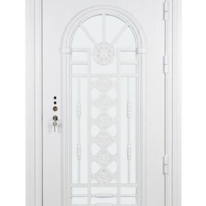 26SD (329) - 38 X 80 WHITE SPECTRUM ANTI-THEFT STEEL DOOR -RIGHT SWING (52)