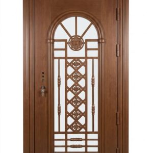 26SD (327) - 36 X 80 BROWN SPECTRUM ANTI-THEFT STEEL DOOR - RIGHT SWING (50)